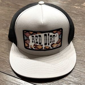 Red Dirt Hat Co. adjustable SnapBack hat.